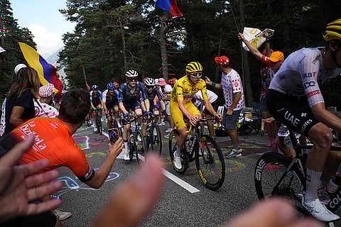 Twentieth stage of the Tour de France cycling